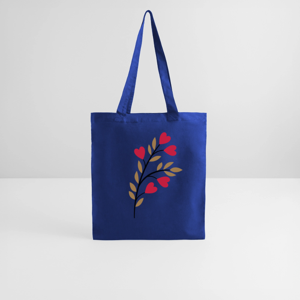 Tote Bag Peace rouge - Lusoquot - bleu royal