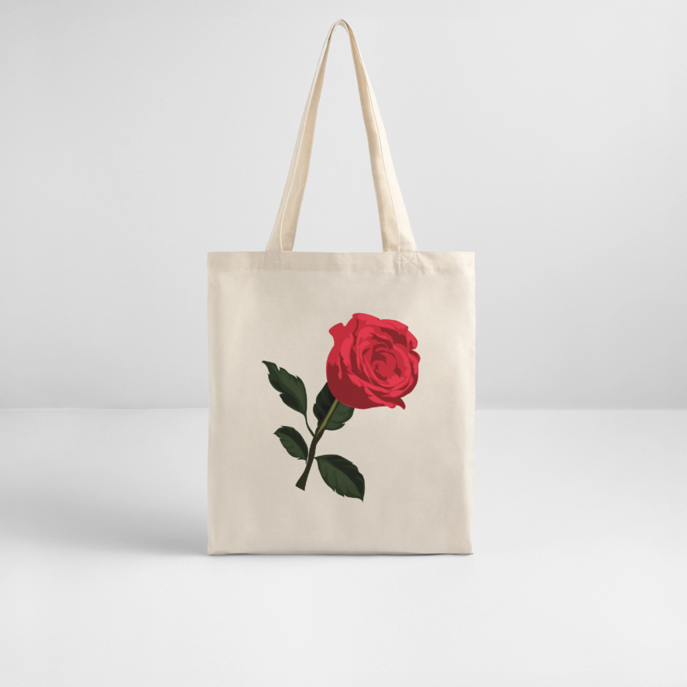 Tote bag bio Stanley/Stella Peace rouge - Lusoquot - écru doux