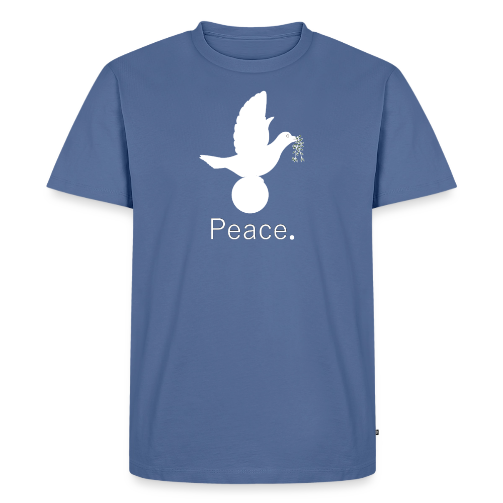 T-shirt Premium Homme - bleu pigeon
