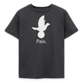 T-shirt Enfant Paix blanc - Lusoquot - charbon