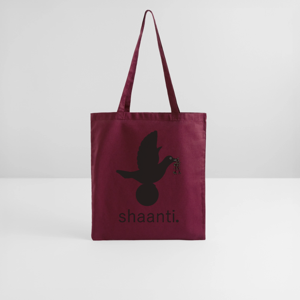 Tote Bag  I love you to moon and back Shaanti noir - Lusoquot - bordeaux