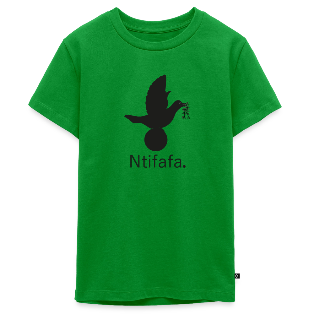 T-shirt Premium Ado Ntifafa noir - Lusoquot - vert