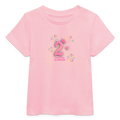 T-shirt bébé bio Stanley/Stella anniaversaire 2 ans Ntifafa rose - Lusoquot - rose pâle