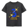 T-shirt Enfant anniversaire Lapè bleu - Lusoquot - charbon