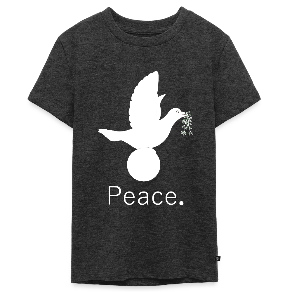 T-shirt Premium Ado_peaceblanc - anthracite chiné