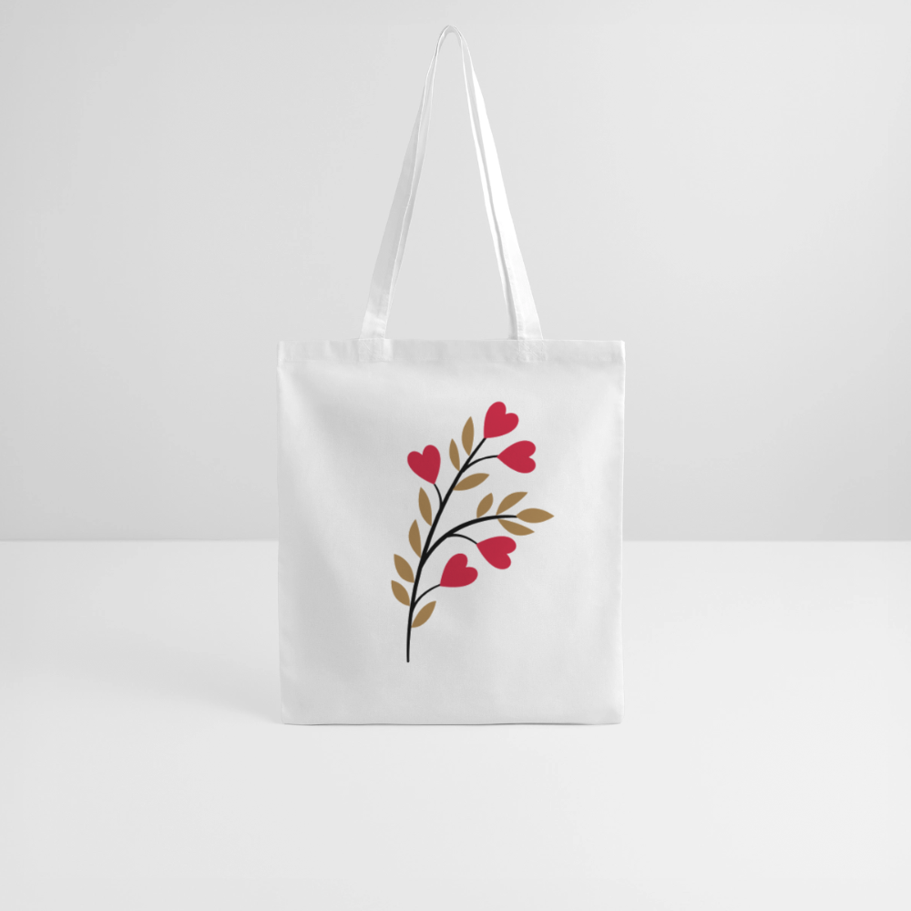Tote Bag Peace rouge - Lusoquot - blanc
