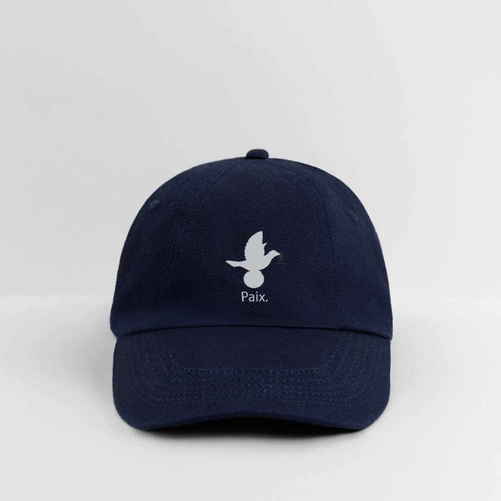 Casquette classique Paix blanc - Lusoquot - bleu/bleu