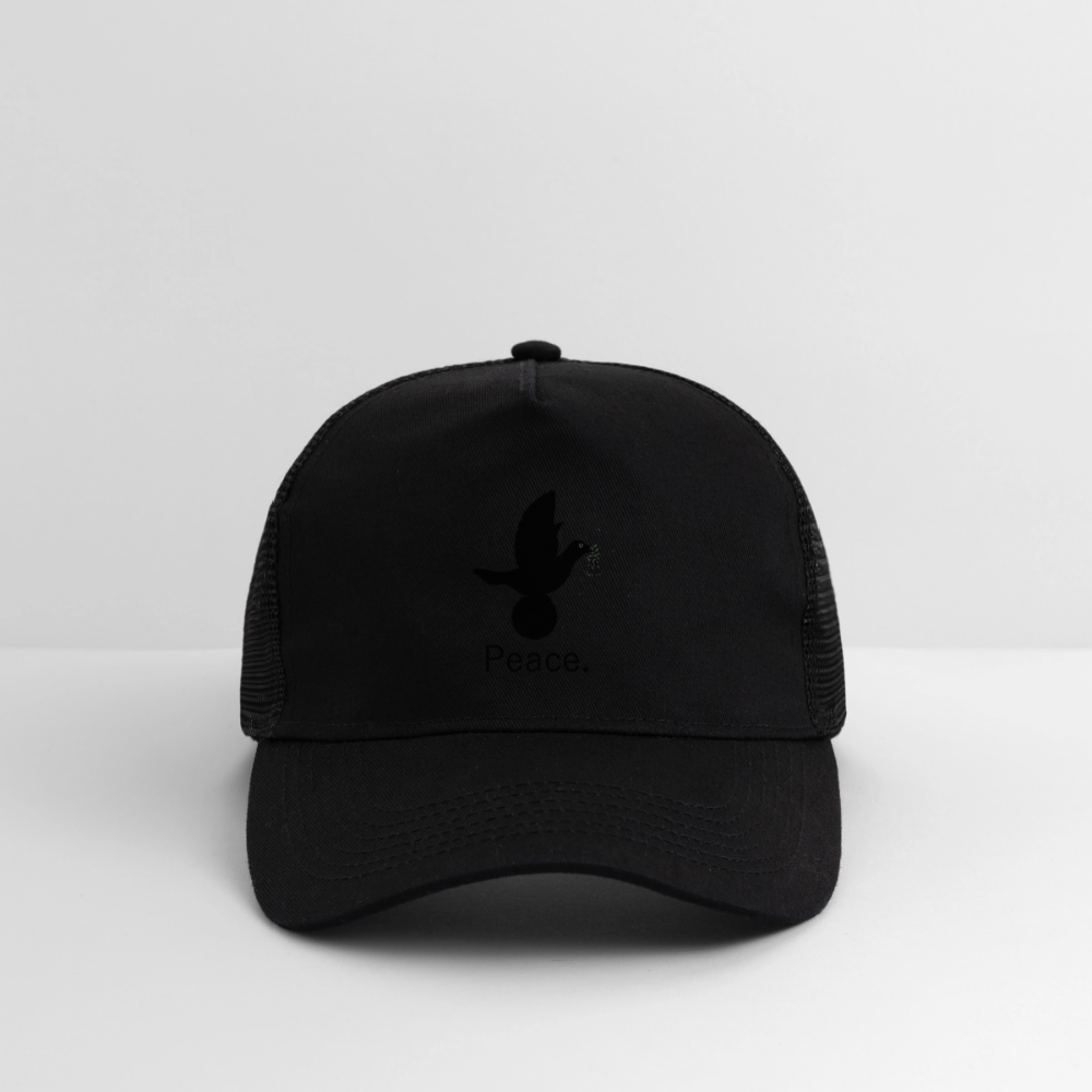 Trucker Cap_peaceblack - noir/noir