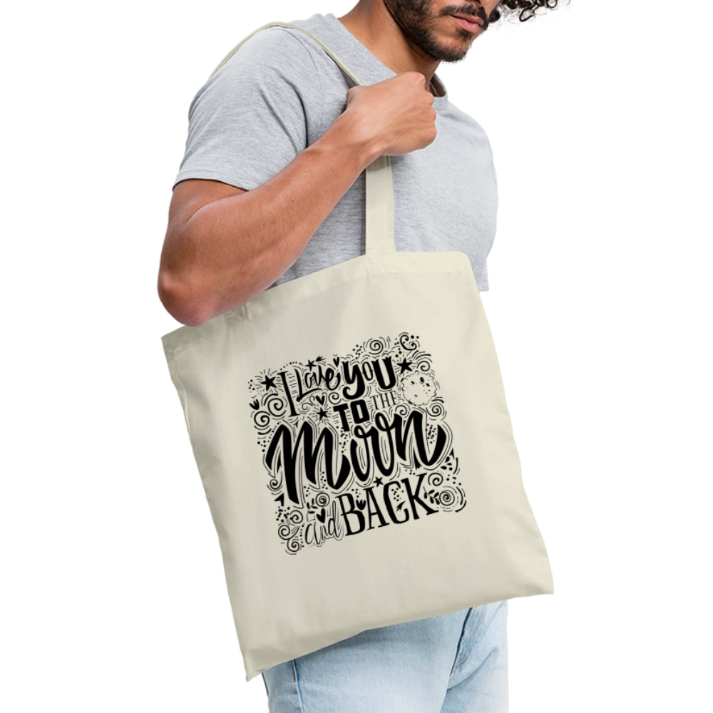 Tote Bag_peacenoir_iloveutomoonandback - nature