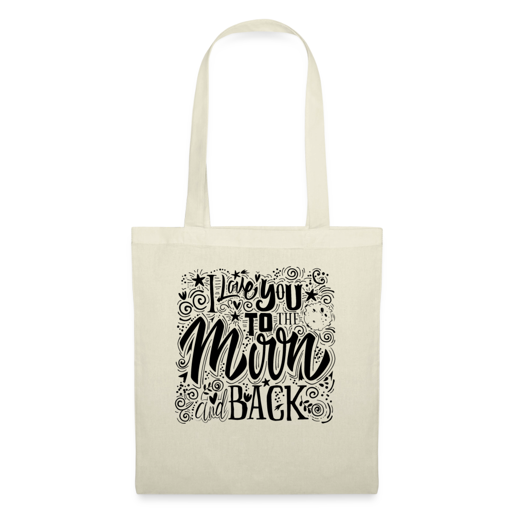 Tote Bag_peacenoir_iloveutomoonandback - nature