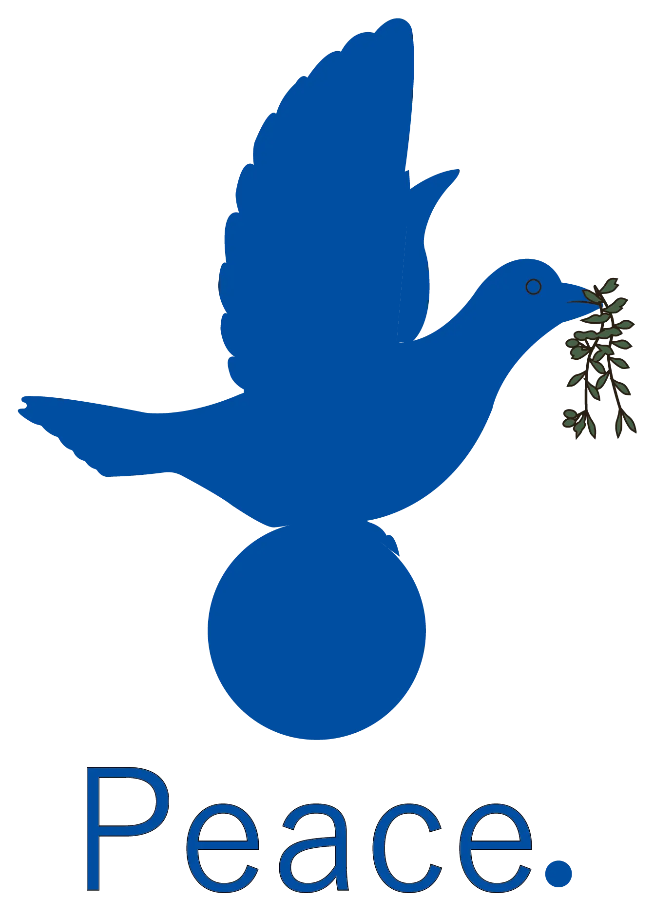 Logo_Peace._Bleu_Lusoquot - Peace. by Lusoquot