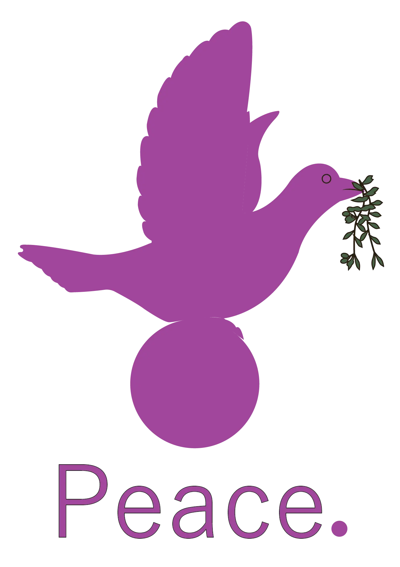 Logo_Peace._Mauve_Lusoquot - Peace. by Lusoquot